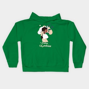 Latina Lesbian Kids Hoodie